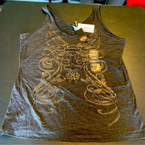 Women’s Studded Design Harley-Davidson Tank Top Sz 3X-NWT